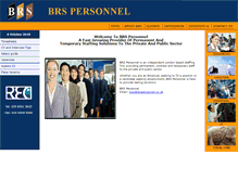 Tablet Screenshot of brspersonnel.co.uk